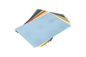 Kunst & Handwerk Ausstattung - Creativ Company - Cross Stitch Cardboard Various Colors 10 Sheets - 800696