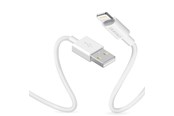 USB Kabel - Dudao cable USB / Lightning 3A 1m white (L1L white) - 6970379613757