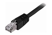 Netzwerk - Kabel - Deltaco patch cable - 1.5 m - black - Schwarz - 1meter - STP-611S