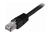 Netzwerk - Kabel - Deltaco STP-635S - patch cable - 35 m - black - Schwarz - 35m - STP-635S