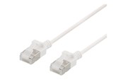 Netzwerk - Kabel - Deltaco patch cable - 50 cm - white - Weiß - 0.5 meter - UFTP-1018