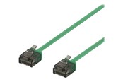 Netzwerk - Kabel - Deltaco patch cable - 1 m - green - Grün - 1meter - UUTP-2022