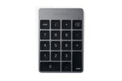 Tastaturen - Satechi Slim Wireless Keypad - Compact Bluetooth Keyboard with Long-Lasting Battery and Aluminum Finish - Numpad - Grau - ST-KSALKPM