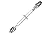 Fahrrad-Zubehör - Bosch battery cable 200 mm (BCH3910_200) - EB12120034