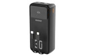 Powerbank (Akku) - Dudao K15MAX PD 22.5 W Powerbank with Built-in Cables - Black Powerbank (Akku) - schwarz - 30000 mAh - 6977196682478