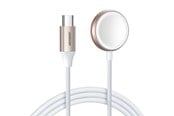 Smartwatch - Accessories - Joyroom Magnetic Charger Cable S‑IW011 - USB‑C 5V 1.2m - White - S-IW011