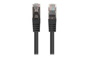 Netzwerk - Kabel - Lanberg patch cable - 1.5 m - black RAL9004 - Schwarz - 1m - PCF6-20CC-0150-BK