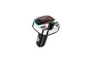 Handys - Anderes Zubehör - Dudao R2PRO+ Transmitter with PD25W Bluetooth 5.3 RGB Charging Ports - Black and Silver - 6976625332458