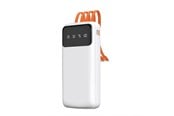 Powerbank (Akku) - Dudao K6Pro Universal 10000mAh Power Bank with USB Cable USB Type C Lightning white (K6Pro-white) Powerbank (Akku) - Weiß - 10000 mAh - 6977196682065