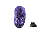 Maus - WLMouse Beast X Pro (Solid Side + Omron) / Wireless 8K / Magnesium - Gaming Maus (Lila) - MPRO-PURPLE-O-SHIXIN