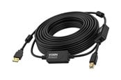 USB Kabel - Vision - USB cable - USB to USB Type B - 10 m - TC 10MUSB+/BL/2