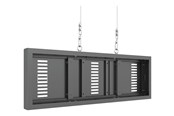 Wandhalterungen, AV-Halterungen & AV-Möbel - Multibrackets M Pro Series enclosure - small - for LCD display - wire - black RAL 9005 - Max 30 kg - recommended for 37" - 7340234812899