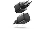 Handys - Adapter und Ladegeräte - Joyroom fast wall charger USB Type C 20W Power Delivery Quick Charge 3.0 AFC black (L-P202) - 6941237144492