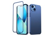 Handys - Cover & Cases - Joyroom 360 Full Case front and back cover for iPhone 13 + tempered glass screen protector blue (JR-BP927 blue) - 6941237161550