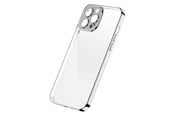 Handys - Cover & Cases - Joyroom Chery Mirror Case Cover for iPhone 13 Pro Metallic Frame Silver (JR-BP908 silver) - 6941237165428