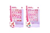 Kreativ-Spiele - CREATE IT! Self-adhesive nail set 1 pcs - assorted - 884534BV1