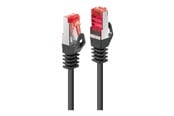 Netzwerk - Kabel - Lindy patch cable - 5 m - black - Schwarz - 5m - 47376