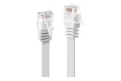 Netzwerk - Kabel - Lindy patch cable - 1 m - white - Weiß - 1m - 47501