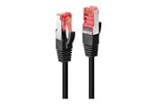 Netzwerk - Kabel - Lindy patch cable - 50 cm - black - Schwarz - 0.5m - 47776