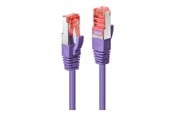 Netzwerk - Kabel - Lindy patch cable - 50 cm - violet - Lila - 0.5m - 47821