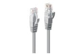 Netzwerk - Kabel - Lindy patch cable - 30 cm - grey - Grau - 0.3m - 48000