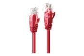 Netzwerk - Kabel - Lindy patch cable - 15 m - red - Rot - 15m - 48038