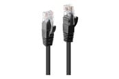 Netzwerk - Kabel - Lindy patch cable - 2 m - black - Schwarz - 2m - 48078