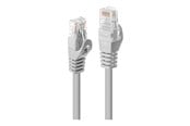 Netzwerk - Kabel - Lindy Basic patch cable - 30 cm - grey - Grau - 0.3m - 48160