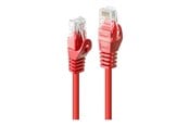 Netzwerk - Kabel - Lindy Basic patch cable - 3 m - red - Rot - 3m - 48184