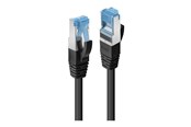 Netzwerk - Kabel - Lindy patch cable - 10 m - black - Schwarz - 10m - 47418