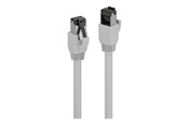 Netzwerk - Kabel - Lindy patch cable - 50 cm - grey - Grau - 0.5m - 47441