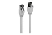 Netzwerk - Kabel - Lindy Cat.8.1 S/FTP LSZH Ethernet Cable - 5m - Grau - 5m - 47446