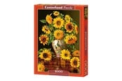 Puzzle - Castorland Sunflowers in a Peacock Vase 1000pcs. Boden - C-103843-2