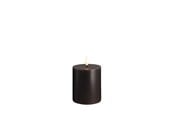 Einrichtung - Moods & More LED pillar candle - Charcoal - 74x100 mm - M30-CC074100