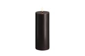 Einrichtung - Moods & More LED pillar candle - Charcoal - 74x200 mm - M30-CC074200
