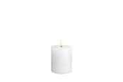 Einrichtung - Moods & More LED pillar candle - Classic white - 74x100 mm - M30-CW074100