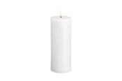 Einrichtung - Moods & More LED pillar candle - Classic white - 74x200 mm - M30-CW074200