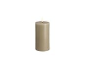 Einrichtung - Moods & More LED pillar candle - Kit grey - 74x150 mm - M30-KG074150