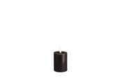 Einrichtung - Moods & More LED pillar candle - Melted Charcoal - 49x75 mm - M31-CC049075