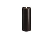 Einrichtung - Moods & More LED pillar candle - Melted Charcoal 74x200 mm - M31-CC074200