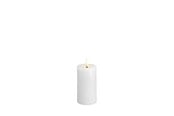 Einrichtung - Moods & More LED pillar candle - Melted Classic white - 49x100 mm - M31-CW049100