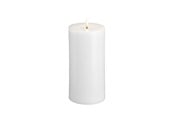 Einrichtung - Moods & More LED pillar candle - Melted Classic white - 99x200 mm - M31-CW099200
