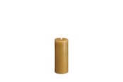 Einrichtung - Moods & More LED pillar candle - Melted Honey mustard - 49x125 mm - M31-HM049125