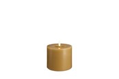 Einrichtung - Moods & More LED pillar candle - Melted Honey mustard - 99x100 mm - M31-HM099100