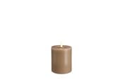 Einrichtung - Moods & More LED pillar candle - Melted Sand - 74x100 mm - M31-SD074100