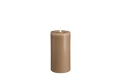 Einrichtung - Moods & More LED pillar candle - Melted Sand - 74x150 mm - M31-SD074150