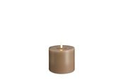 Einrichtung - Moods & More LED pillar candle - Melted Sand - 99x100 mm - M31-SD099100