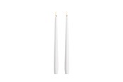 Einrichtung - Moods & More LED taper candle - Slim - Classic white - 23x300 mm - 2 pcs - M50-CW023300