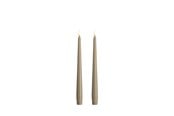 Einrichtung - Moods & More LED taper candle - Slim - Kit grey - 23x250 mm - 2 pcs - M50-KG023250
