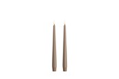 Einrichtung - Moods & More LED taper candle - Slim - Sand - 23x250 mm - 2 pcs - M50-SD023250